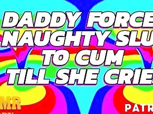 Daddy Fucks Naughty Girl Til She Cums So Much She Cries (ASMR Audio)
