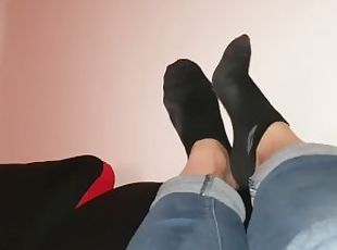 my smelly black socks