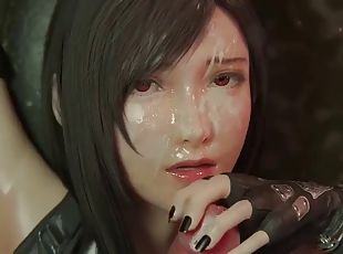 Tifa throat fuck