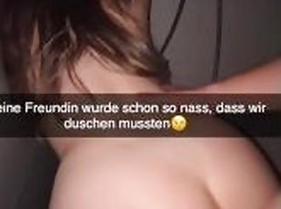 My Girlfriend cheats with Guy in Hotel Room Snapchat Cuckold German