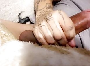 In bed masturbation