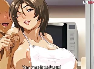 Malaking suso, Milf, Creampie, Tatluhan, Libog, Anime, Hentai, Puwet (Butt), Malaki (Massive), Dutch