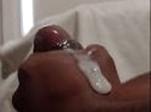 onani, gammel, amatør, eldre, cumshot, interracial, handjob, svart, cum, eldre-older