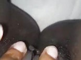 Black clit pussy