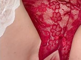 masturbation, orgasm, milf, mamma, strumpor, sprut, underkläder, nylon