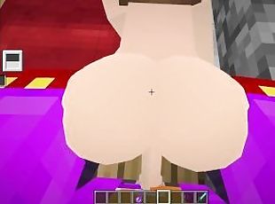 Minecraft Jenny Mod! Fucking Jenny Doggystyle! Juicy Ass and Tits!