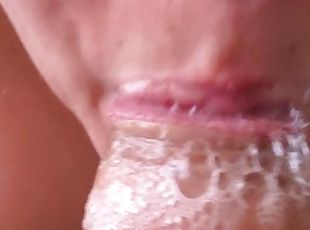 sucking my stepmother's HUGE dick