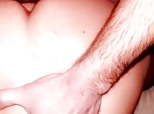 cul, papa, amateur, anal, énorme-bite, ejaculation-interne, ejaculation, blonde, marié, pappounet