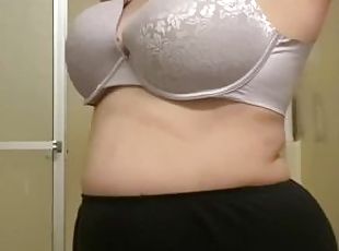 First Time Modeling In A Bra For A Shy Curvy Woman