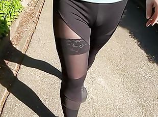 Walk in see through Leggings and Stockings 