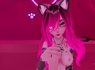 VRChat Vtuber Slut Tells You How To Stroke Your Cock JOI  Fansly M1NA