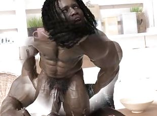 Gay African Animation Model N`TOME Arrived fresh out the Jungle For Fuck