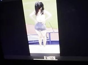 Cheerleader Lee Dahye Cumtribute