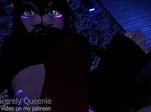 Mouse Girlfriend fucks your throat and cuddles you afterwards - ASMR - Yiff - Futanari - POV