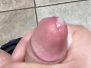 Jerking my smoll pep off at work & almost getting caught