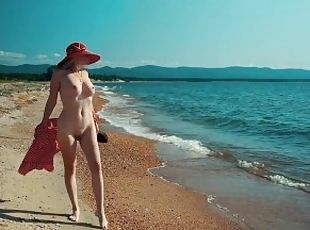 Extrême, Énorme, Masturbation, En plein air, Public, Chatte (Pussy), Amateur, Milf, Jouet, Couple