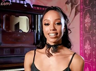 Bdsm wax domination small tits ebony in heels fingers herself