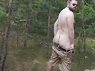 masturbation, en-plein-air, amateur, énorme-bite, gay, musclé, ours