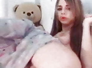 masturbación, transexual, polla-enorme, jóvenes18, webcam, a-solas