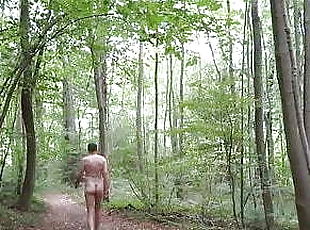 Nude outdoor walk 12