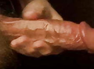 Close Up Draining Huge Veiny Cock 