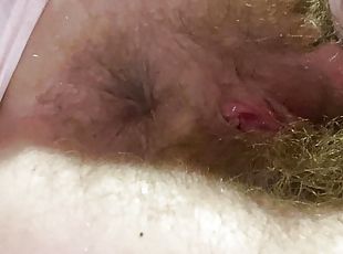 Hairy ass and cunt from behind in panties amateur video 
