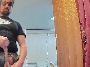 masturbation, sport, amateur, ejaculation-sur-le-corps, solo, fumer, tennis