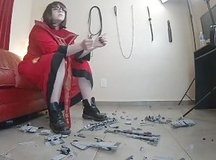 BTS Giantess Empress Destroys Star Destroyer