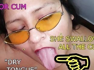 Tits for cum 7 Dry tongue