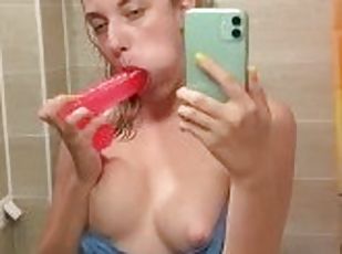 Masturbaatio, Orgasmi, Opiskelija, Teini, Lelu, Käsihomma, Söpö, Dildo, Soolo, Huora