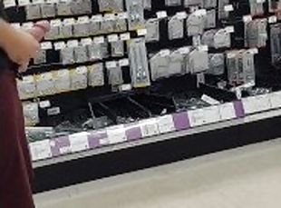 Cockdevotee Jerks Off in Hardware Store