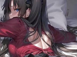 Rin Tohsaka explores all the beauties of horny lifestyle - Hentai JOI