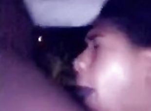 Sucking the 18yr old neighbor outside