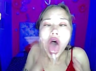 Amie_e Deepthroat and ahegao