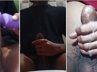 12 AMATEUR CUMSHOT COMPILATION!!!!! (MOANING ORGASMS)