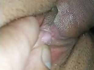 masturbácia, orgazmus, amatérske, vyzreté, creampie, pár, pov, priateľka, blondýna