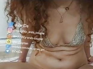 orgasm, arab, cuplu, pov, chilotei, lenjerie, aiurita, sutien