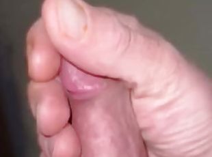 masturbation, vieux, amateur, ejaculation-sur-le-corps, énorme-bite, secousses, sale, point-de-vue, plus-agée, solo