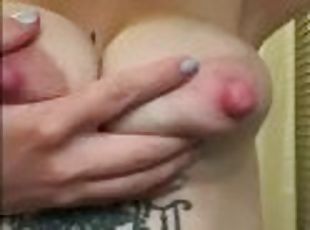 Titty play and nipple sucking