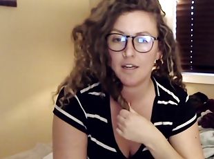 Hot Amateur Busty Brunette Masturbate In Webcam