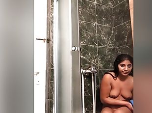 Today Exclusive-sexy Nri Girl Bathing Part 1