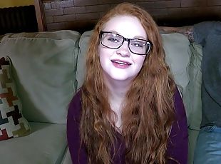 big-bosomed ginger 18-years-old - kaycee barnes