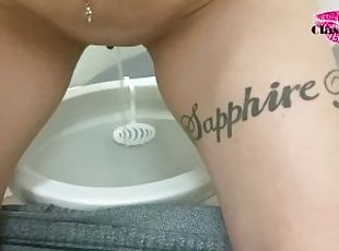 POV pissing in public toilets