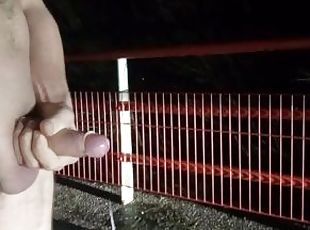 masturbation, public, amateur, énorme-bite, ejaculation, attrapée, solo, bite