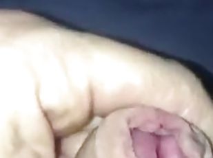 Handjob and fun with cum