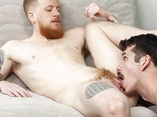 JockPussy Stevie Trixx has hole bred from behind by big cock