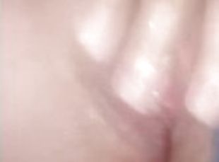 klitoris, onani, orgasme, pussy, latina, fingret, vakker, vagina, alene, våt