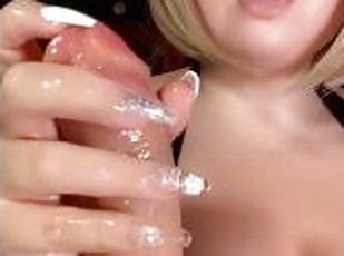 Pretty Manicured Handjob