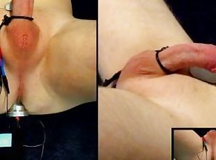 E-Stim Powered Prostate Orgasm