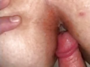 Little anal creampie